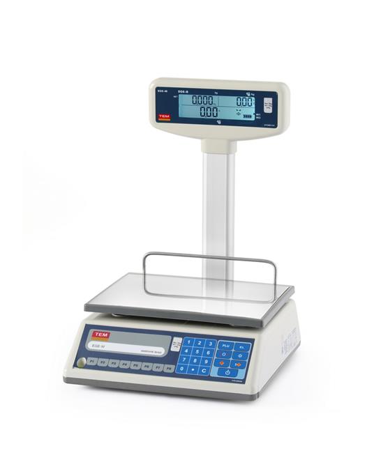 Váha LCD s ramenom a legalizáciou, rad EGE, 15 kg, TEM015B1D   TEM, 325x377x(H)394mm - Image 3