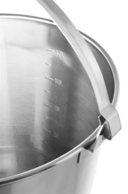 Vedro s prstencovou základňou, HENDI, Profi Line, 10L, ø280x(H)265mm - Image 5