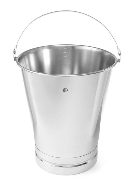 Vedro s prstencovou základňou, HENDI, Profi Line, 10L, ø280x(H)265mm - Image 6