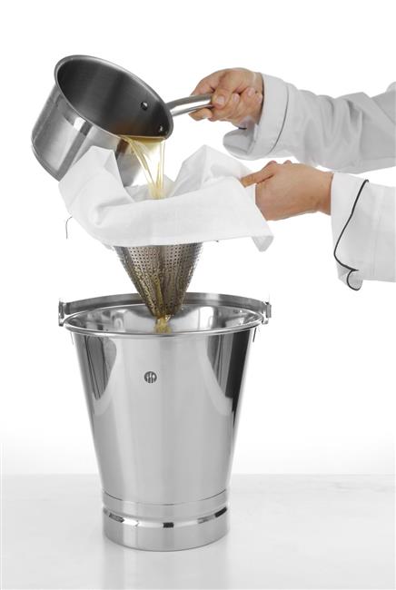 Vedro s prstencovou základňou, HENDI, Profi Line, 10L, ø280x(H)265mm