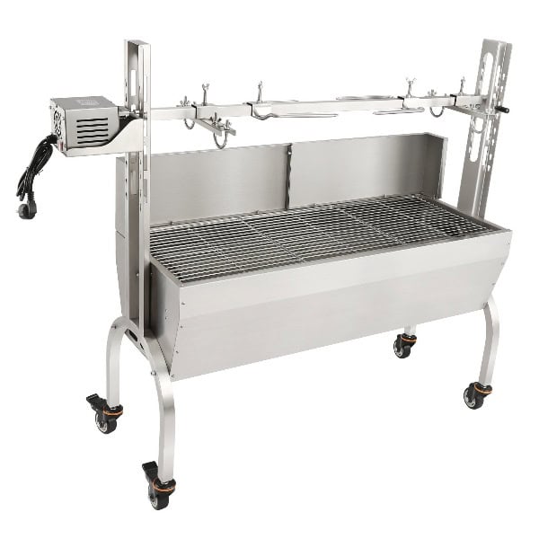 60kg 2v1 Gril Na Drevené Uhlie 103cm 50W (S Krytom) - Image 2