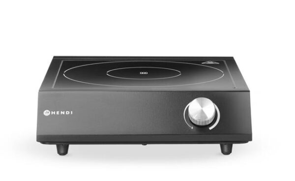 Sada: Indukčný sporák 3500W + hrniec + panvica na smaženie, HENDI, Čierna, 220-240V/3500W, 320x395x(H)95mm - Image 9