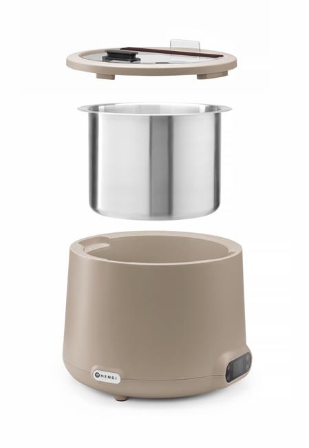Kotlík na polievku HENDI UNIQ, HENDI, 8L, Taupe, 220-240V/500W, 365x(H)325mm - Image 7