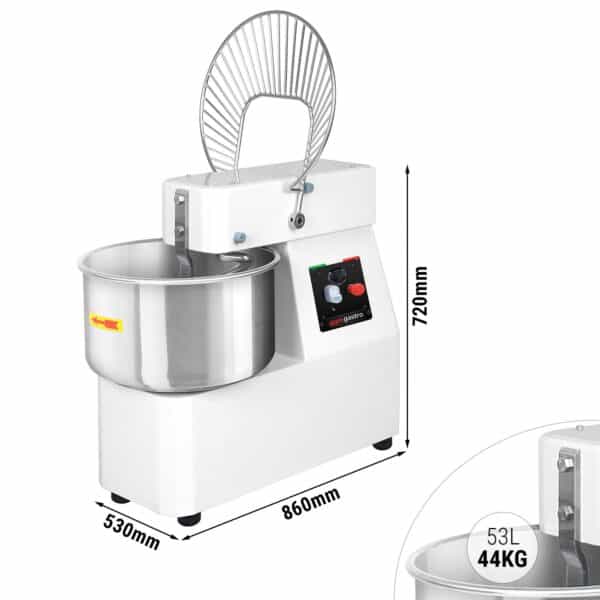 Stroj na cesto - 53 litrov / 44 kg - s pevnou misou - funkcia časovača - Image 10