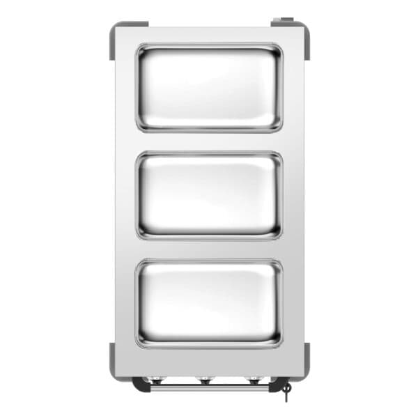 Bain-Marie termo vozík - 3 x GN 1/1 - teplota bazéna sa dá regulovať samostatne - Image 10
