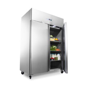 Mraznička – 1400L – 6 nastaviteľných políc (2/1 GN) – na kolieskach – vrátane políc  09400025