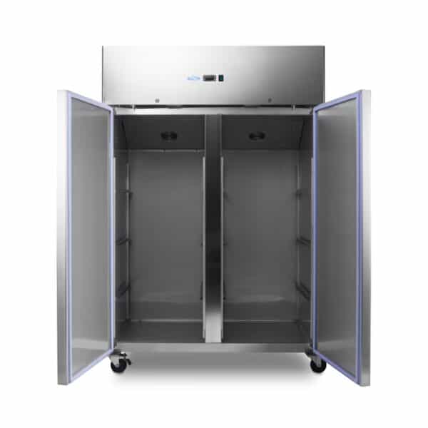 Mraznička – 1400L – 6 nastaviteľných políc (2/1 GN) – na kolieskach – vrátane políc  09400025 - Image 13