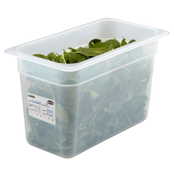 (24 kusov) CAMBRO | Rotačné štítky StoreSafe® – 250 štítkov na kotúč - Image 6