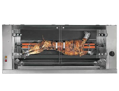 Plynový gril na jahňacie / prasiatka s 1 ražňom 10kW