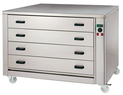 Ohrievacia skrinka so 4 zásuvkami - 1415x1045x1020 mm
