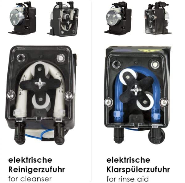 Dvojplášťová umývačka riadu - digitálna - 3,9 kW - s čerpadlom na čistiaci prostriedok - Image 5