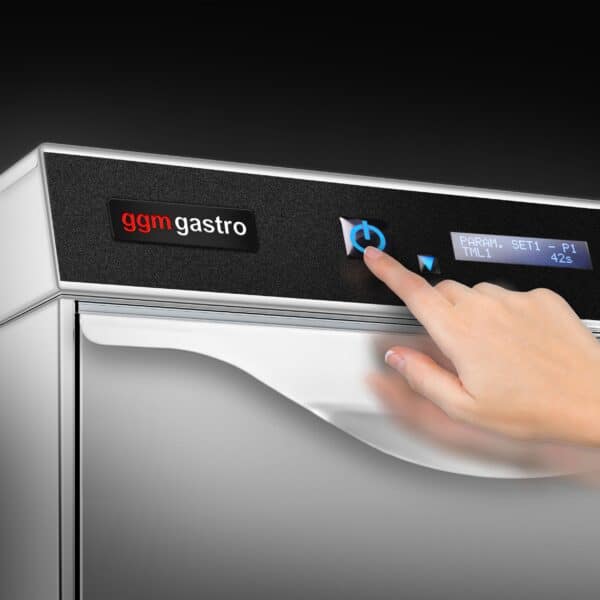 Dvojplášťová umývačka riadu - digitálna - 3,9 kW - s čerpadlom na čistiaci prostriedok - Image 15
