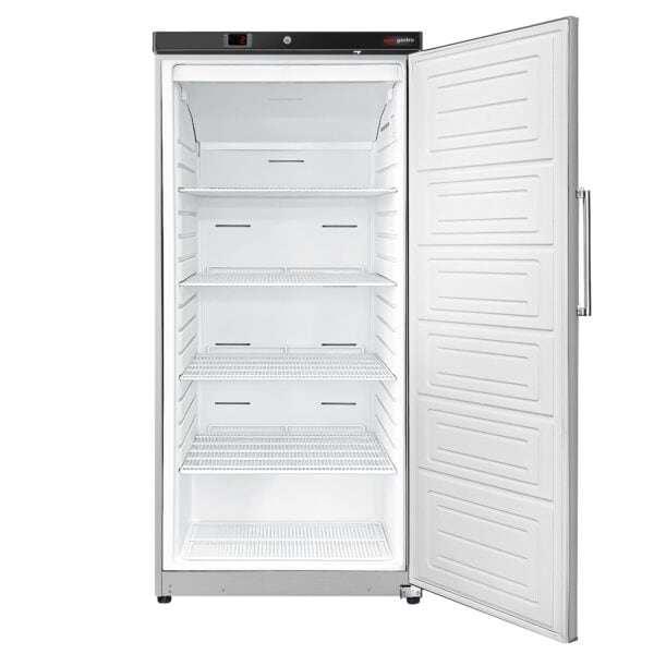 Úložná chladnička nerez ECO - 600 litrov - s 1 nerezovými dverami - vnútro dverí z plastu - nerez - Image 7