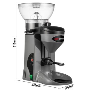 Mlynček na kávu - šedý - 1kg - 270 wattov - 77dB