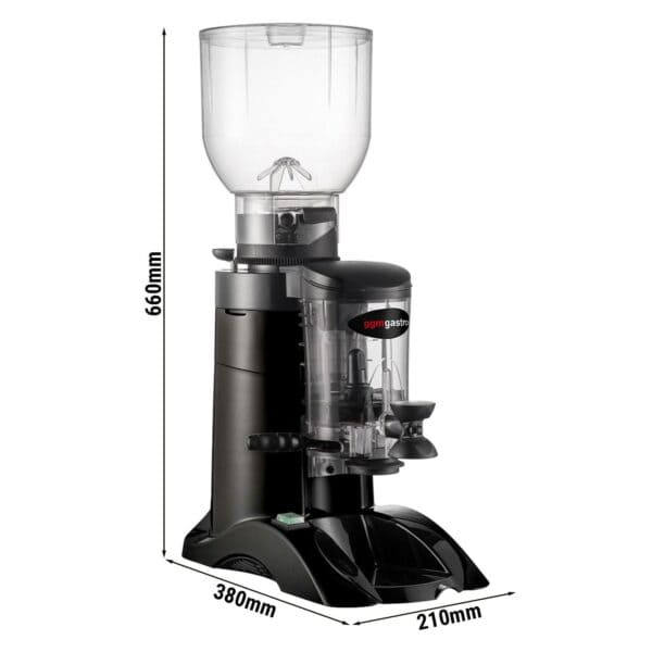 Mlynček na kávu - čierny - 2kg - 400 wattov - 63dB