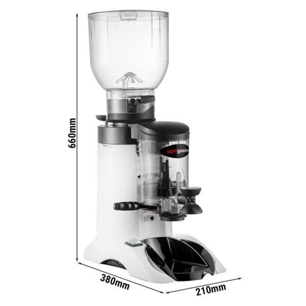 Mlynček na kávu - biely - 2kg - 400 wattov - 63 dB