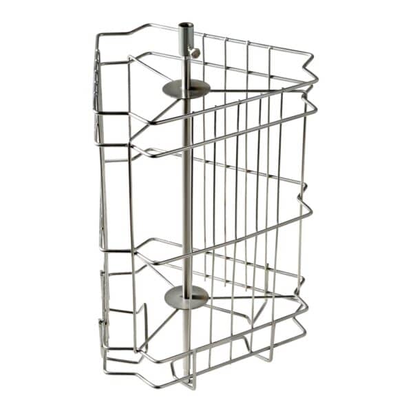 VEVOR ručný medomet tangenciálny odšťavovač nerez 3 rámový medomet 45 mm medový ventil diagonálny odšťavovač 48x16/23cm veľ. - Image 5