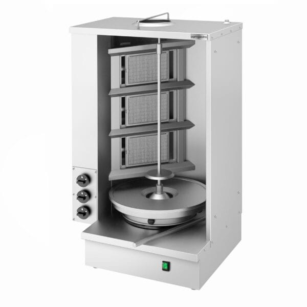 Plynový gril na kebab shawarma/doner - 3 horáky - max - Image 5