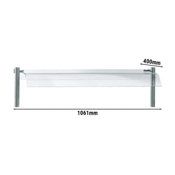 Sklenený kryt COPENHAGEN - 1060mm