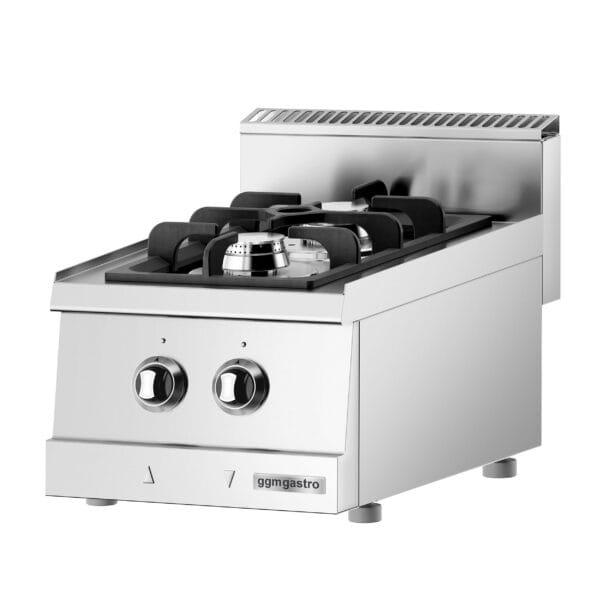 Plynový sporák - 12 kW - 2 vysokovýkonné horáky - Image 2