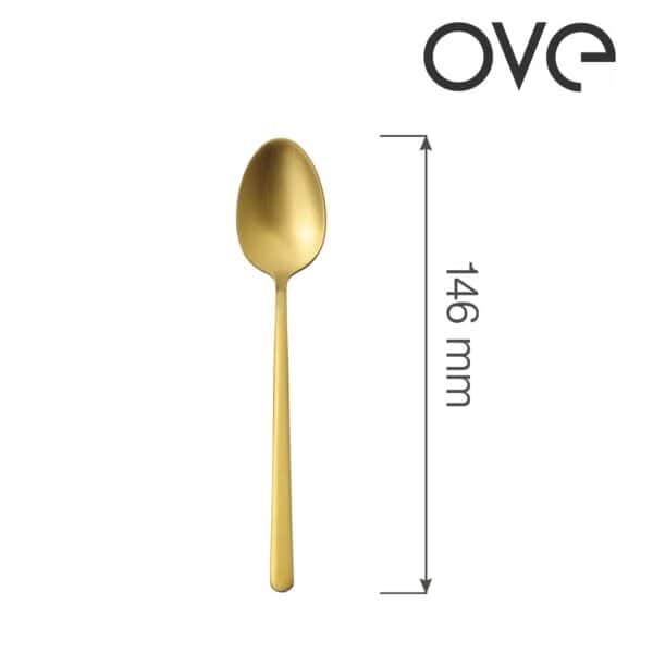 Amarone Gold čajová lyžička, OVE, 146 mm, 1ks