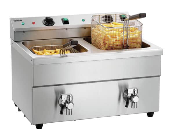 Indukčná fritéza 2x8L Plus