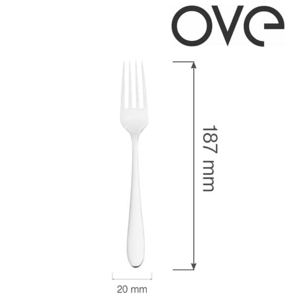 Dezertná vidlička Como, OVE, 187 mm, 1 ks