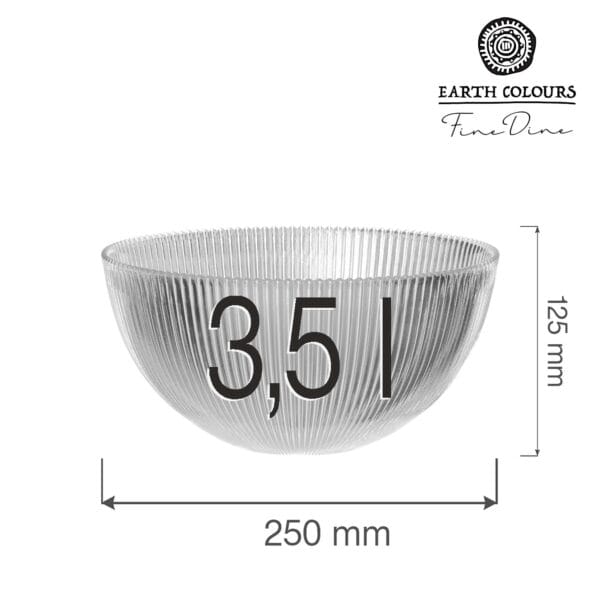 Aura bufetová misa, 250mm, 3,5l, 1 ks