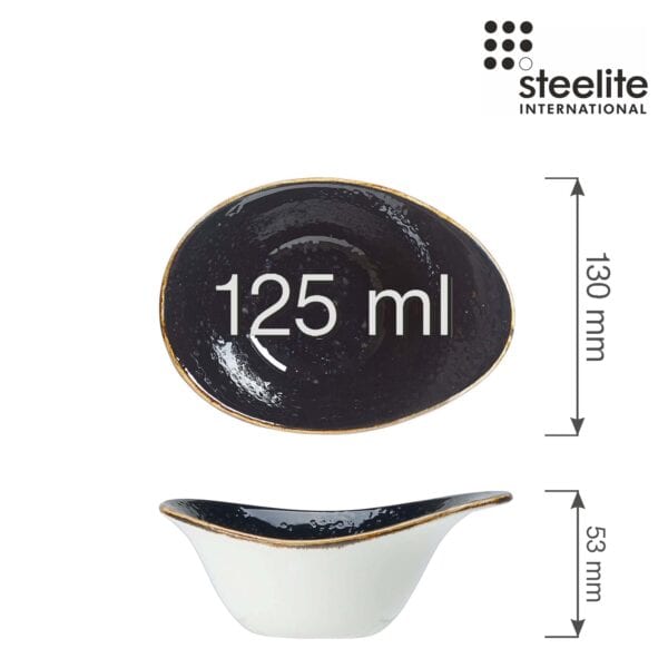 Miska Craft Liquorice 130 mm, 1 ks