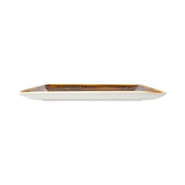 Štvorcový tanier Vesuvius Amber 270 mm x 270 mm, 1 ks - Image 4