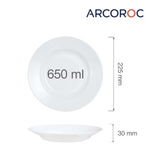 Hlboký tanier Everyday 650 ml, 225 mm, výška  30 mm, 1 ks