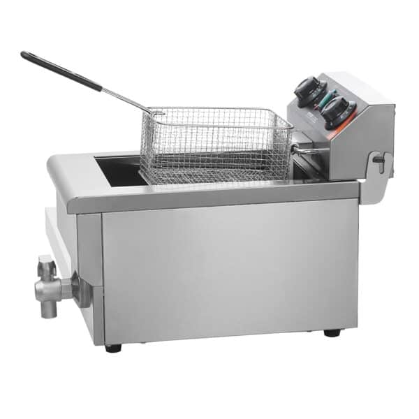 Elektrická fritéza s kohútikom 3000 W, 9 l - Image 2