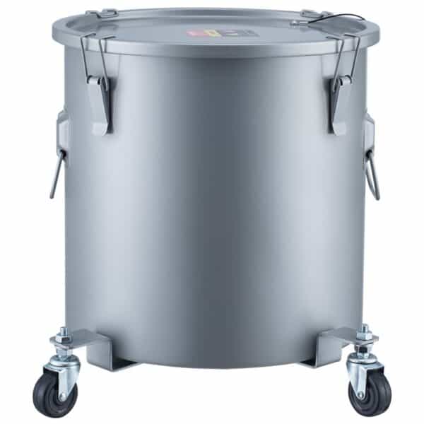 Vedro na tuk 60,5L na likvidáciu oleja s kolieskami - Image 5