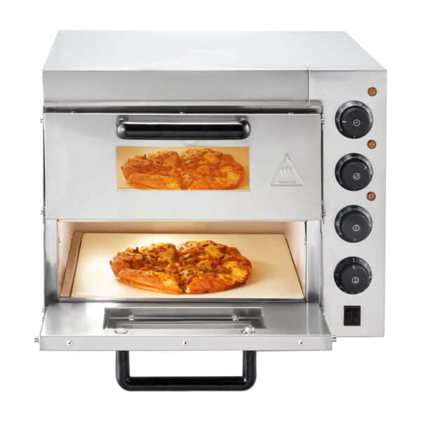 Elektrická pizza pec dvojkomorová 356mm - Image 5