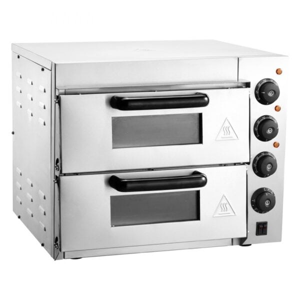 Elektrická pizza pec dvojkomorová 356mm - Image 6