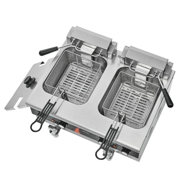 Elektrická fritéza 3000 W x 2 ,  5,9L x2 - Image 5