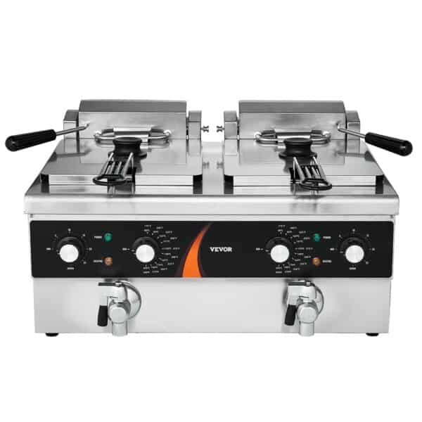 Elektrická fritéza 3000 W x 2 ,  5,9L x2 - Image 6