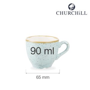 Šálka ​​na espresso Stonecast Duck Egg Blue 90 ml, 1 ks