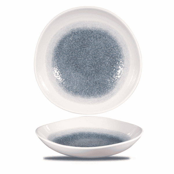 Miska v organickom tvare Raku Topaz Blue 1100 ml , 1 ks
