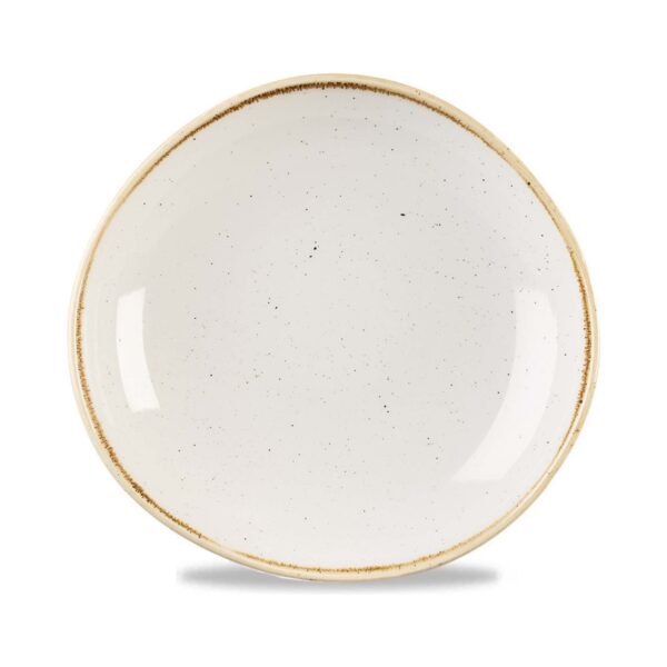 Miska v organickom tvare Stonecast Barley White 253 mm , 1 ks - Image 2