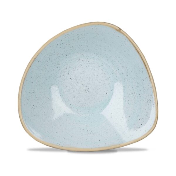 Trojuholníková miska Stonecast Duck Egg Blue 370 ml, 1 ks - Image 2