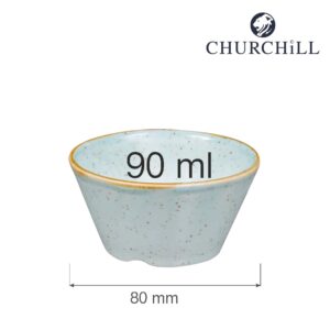 Miska na dip Stonecast Duck Egg Blue 90 ml, 80 mm, 1 ks
