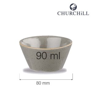 Miska na dip Stonecast Peppercorn Grey 90 ml, 80 mm, 1 ks