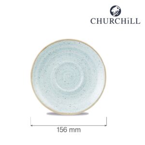 Podšálka Stonecast Duck Egg Blue 156 mm, 1 ks