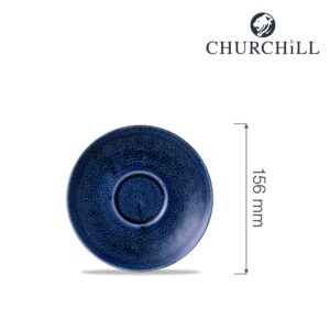 Podšálka Stonecast Plume Ultramarine 156 mm, 1 ks