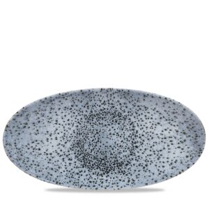 Oválny tanier Mineral Blue s rozmermi 299x150mm, 1 ks
