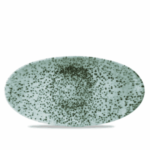 Tanier oválny Mineral Green s rozmermi 347x173mm, 1 ks