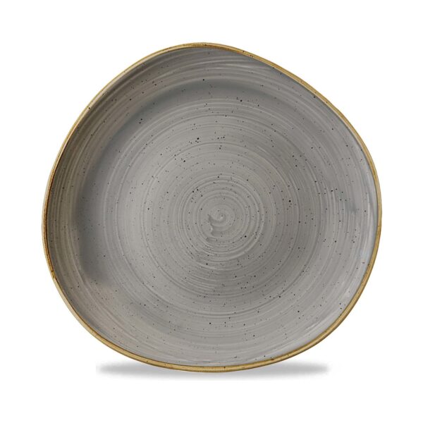 Tanier v organickom tvare Stonecast Peppercorn Grey 286 mm, 1 ks - Image 2