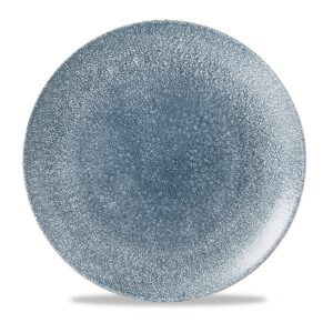 Tanier  plytký Raku Topaz Blue 217 mm, 1 ks