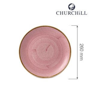 Plytký tanier Stonecast Petal Pink 260 mm, 1 ks